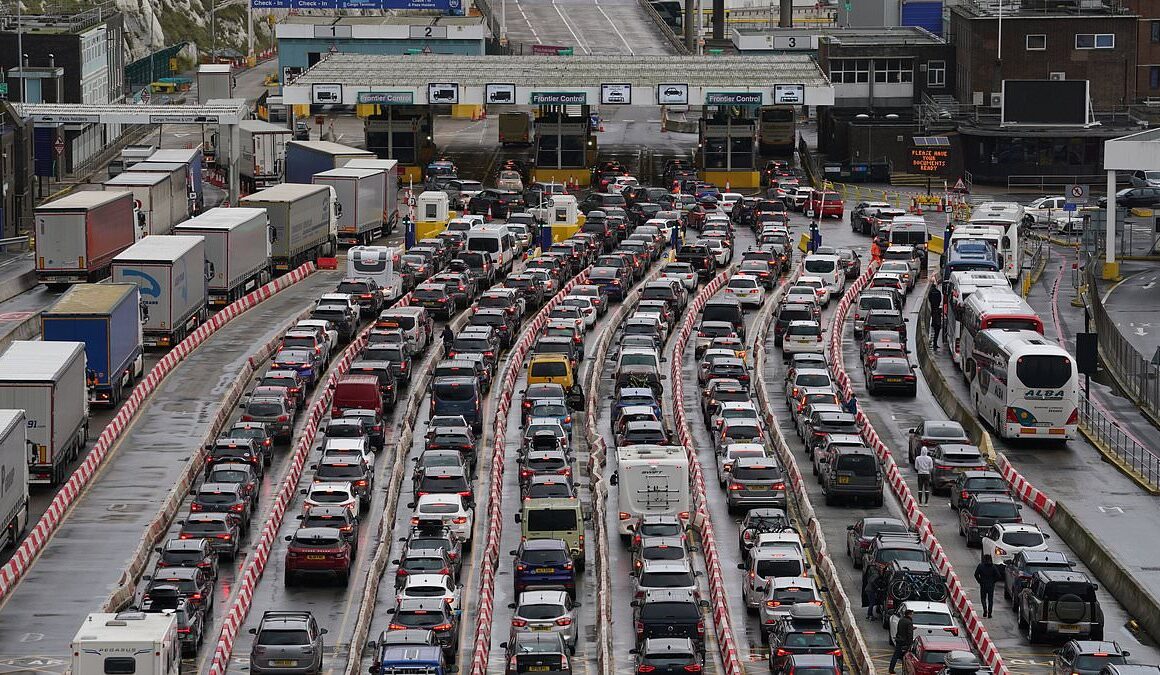 French border control zone at Dover to be expanded by Labour government ahead of new fingerprinting checks coming into force for British tourists visiting the EU