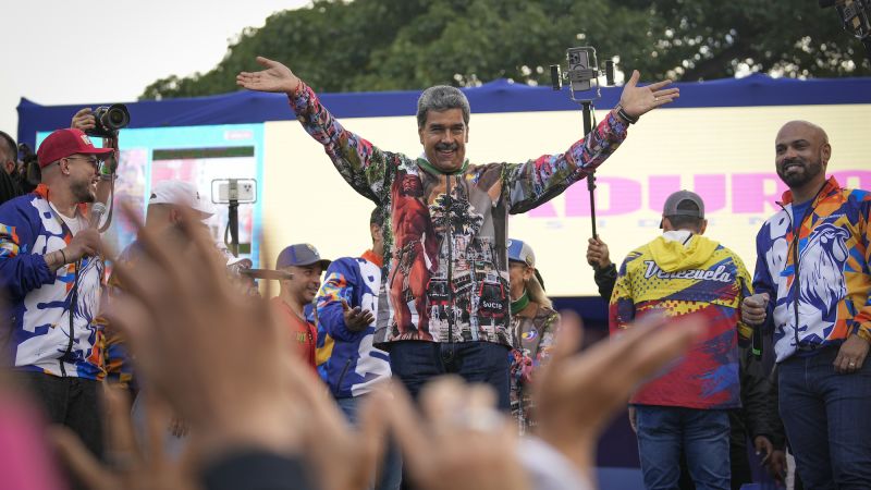 Venezuela strongman Nicolas Maduro reelected as president, election authorities say