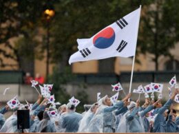 Top Olympics official ‘deeply sorry’ for introducing South Korea as North Korea during opening ceremony