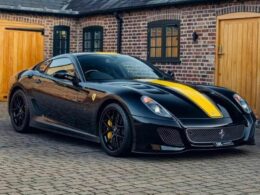 Rare Ferrari once owned by Jamiroquai’s Jay Kay goes up for sale for just £650k with just 3,000miles on the clock – but buyers are warned it would be Virtual Insanity to try driving it in the rain