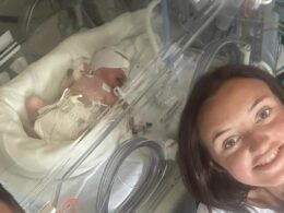 British couple are trapped on Tenerife for eight weeks after their baby son arrived three months early – and say their insurance won’t their bills