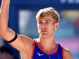 Dutch Olympics team officials admit to ‘protecting child rapist’ as convicted paedophile beach volleyball player Steven van de Velde is allowed to skip post-match interviews – hours after being booed by spectators when playing his first match at Paris 2024