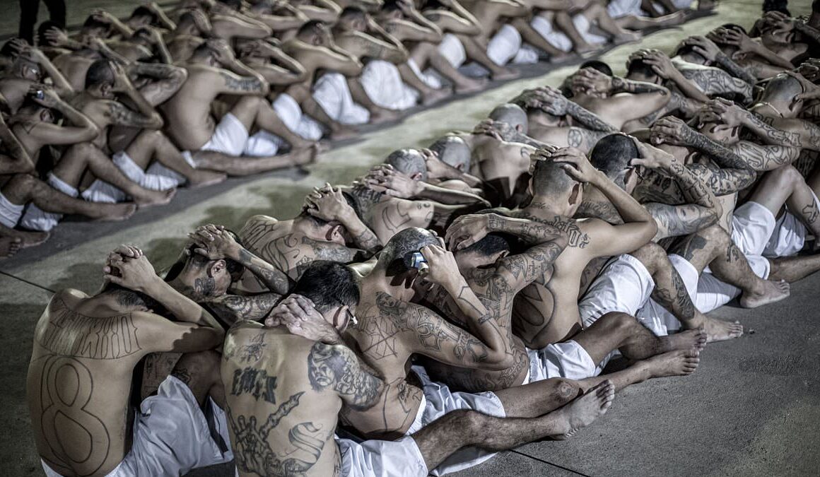 Fascinating and horrifying secrets of El Salvador mega-prison for gangs credited with slashing murders by 70%