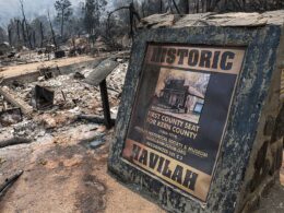 Historic California mining town filled with Gold Rush-era buildings is wiped off the face of the Earth by huge wildfire