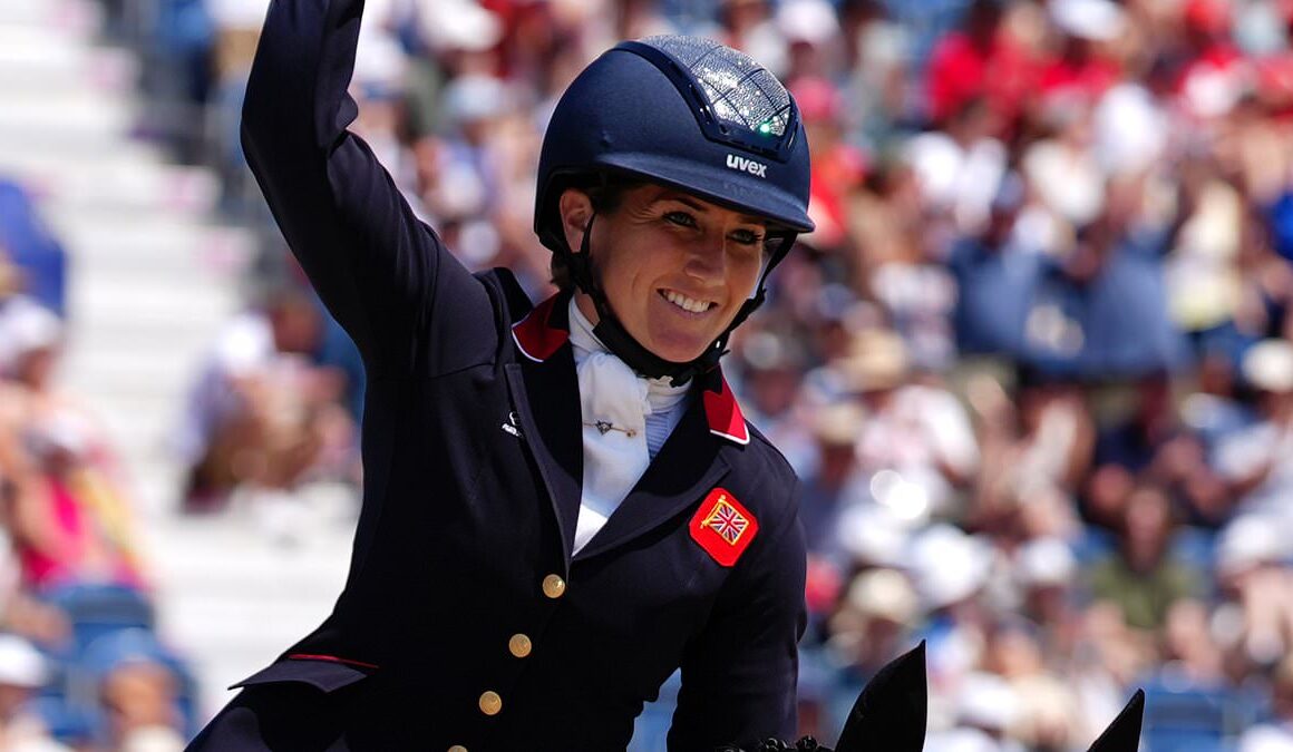 British equestrian team brush off Charlotte Dujardin scandal as they secure Team GB’s first gold of Paris 2024 – and defend Olympic eventing crown for the first time since 1972