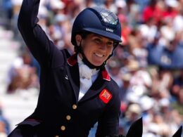 British equestrian team brush off Charlotte Dujardin scandal as they secure Team GB’s first gold of Paris 2024 – and defend Olympic eventing crown for the first time since 1972