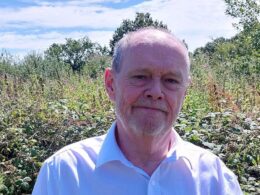 Pensioner, 75, goes to war with his leafy village neighbours in bid to build Grand Designs-style eco-house to move his wife into after she leaves her care home