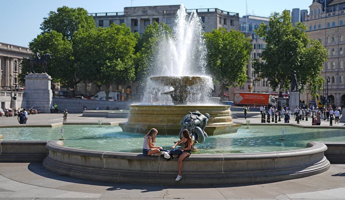 Brits flock to beaches to make the most of 29C scorcher – and it’s going to be hotter tomorrow before thunderstorms bring 3.5inches of rain on Thursday