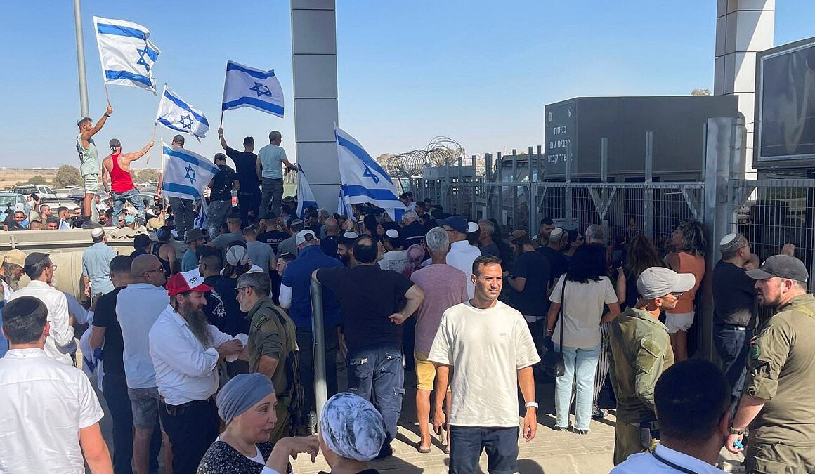 Israeli army investigates ‘serious, sexual abuse’ at notorious detention facility holding Palestinians and detains IDF soldiers – before protesters storm base demanding their release