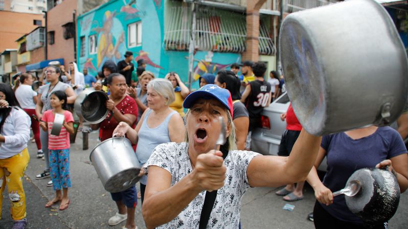 Protest erupts in Venezuela as questions grow over strongman Maduro’s victory