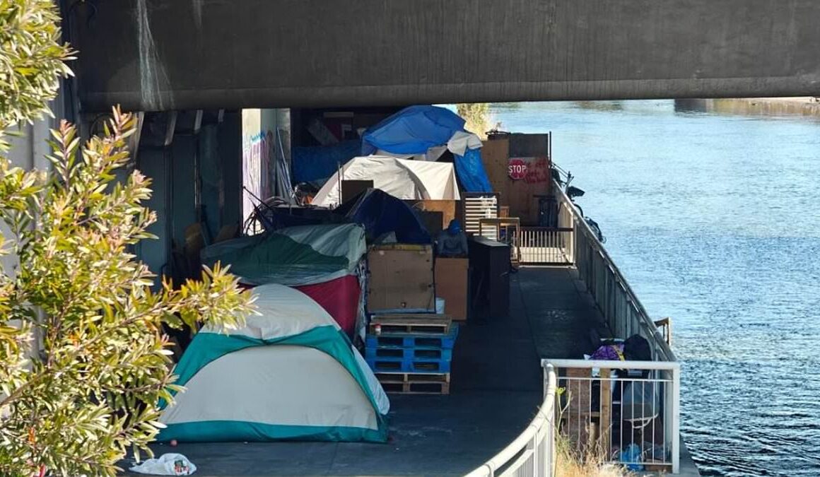 Progressive lawmaker in hellhole city forces pedestrians to cross eight-lane highway because she’s ‘too work-shy’ to clear homeless encampments blocking riverside path