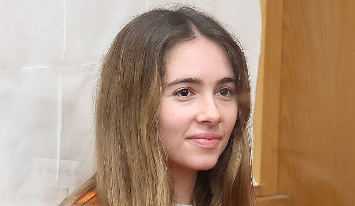 General Hospital star Haley Pullos released from jail in VERY drab outfit after DUI shame – as judge issues a stark warning