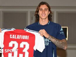 Arsenal sign Italy defender Calafiori from Bologna