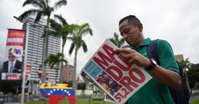 Venezuela protesters teargassed as opposition cries foul over Maduro reelection