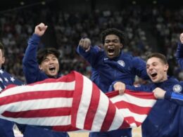 The U.S. men’s gymnastics team ended a lengthy Olympic medal drought. They hope the NCAA notices