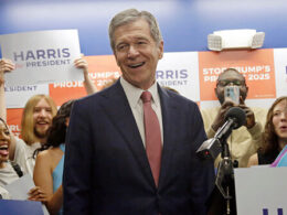 NC Gov. Roy Cooper Withdraws from Consideration for Kamala Harris’s VP