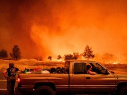 Evacuations, destruction as California’s largest fire of year rages