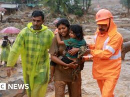 Twenty-four dead, dozens trapped in India landslides