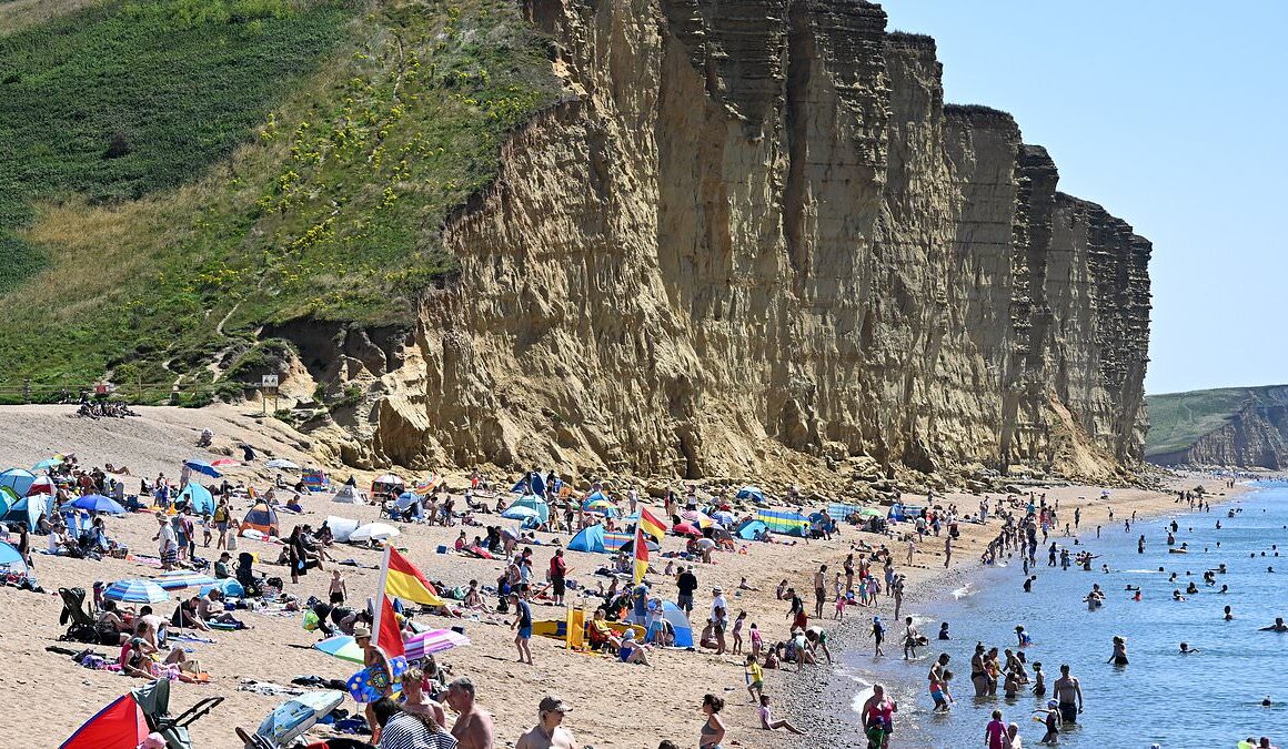 Burgers, beers and ice creams fly off the shelves as Brits soak up hottest day of the year so far with barbecues and trips to the beach – but thunderstorms are on the way