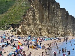 Burgers, beers and ice creams fly off the shelves as Brits soak up hottest day of the year so far with barbecues and trips to the beach – but thunderstorms are on the way