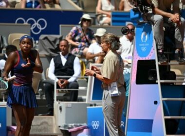 Tearful Gauff calls for video replays after stormy Olympic exit