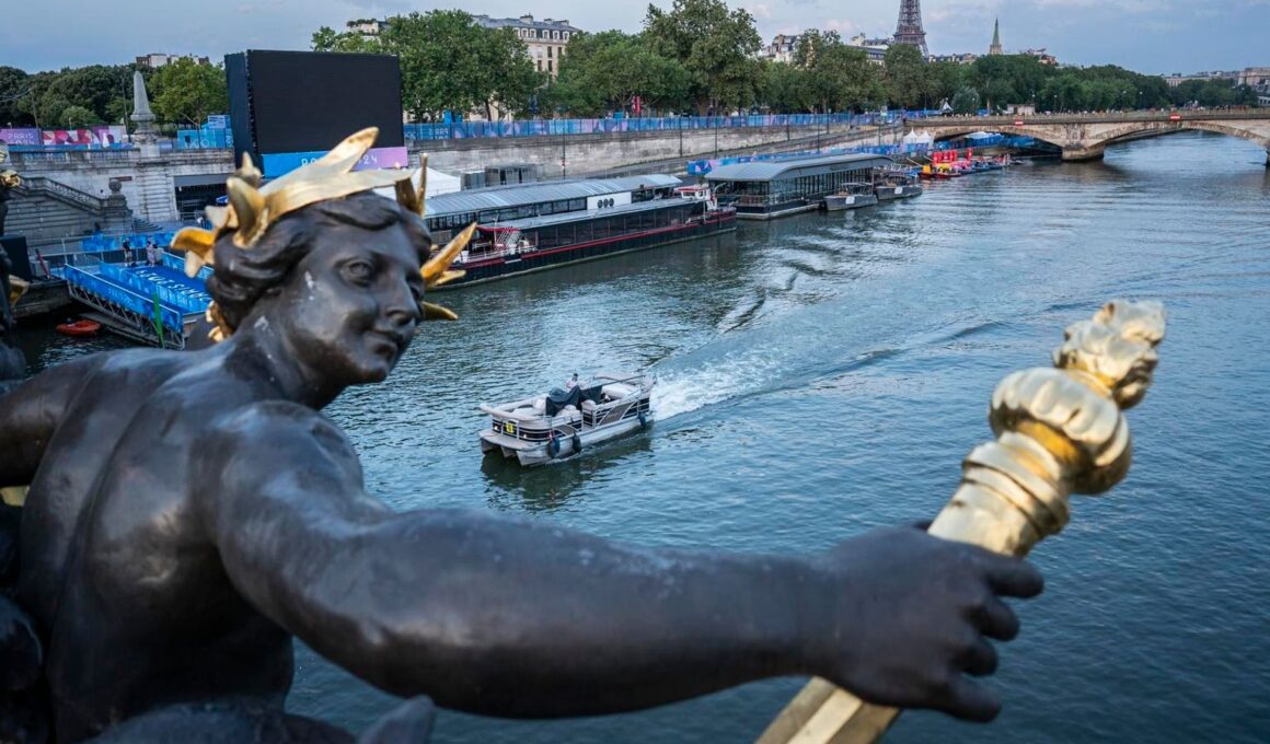 Polluted Seine River Delays Men’s Triathlon At Paris Olympics