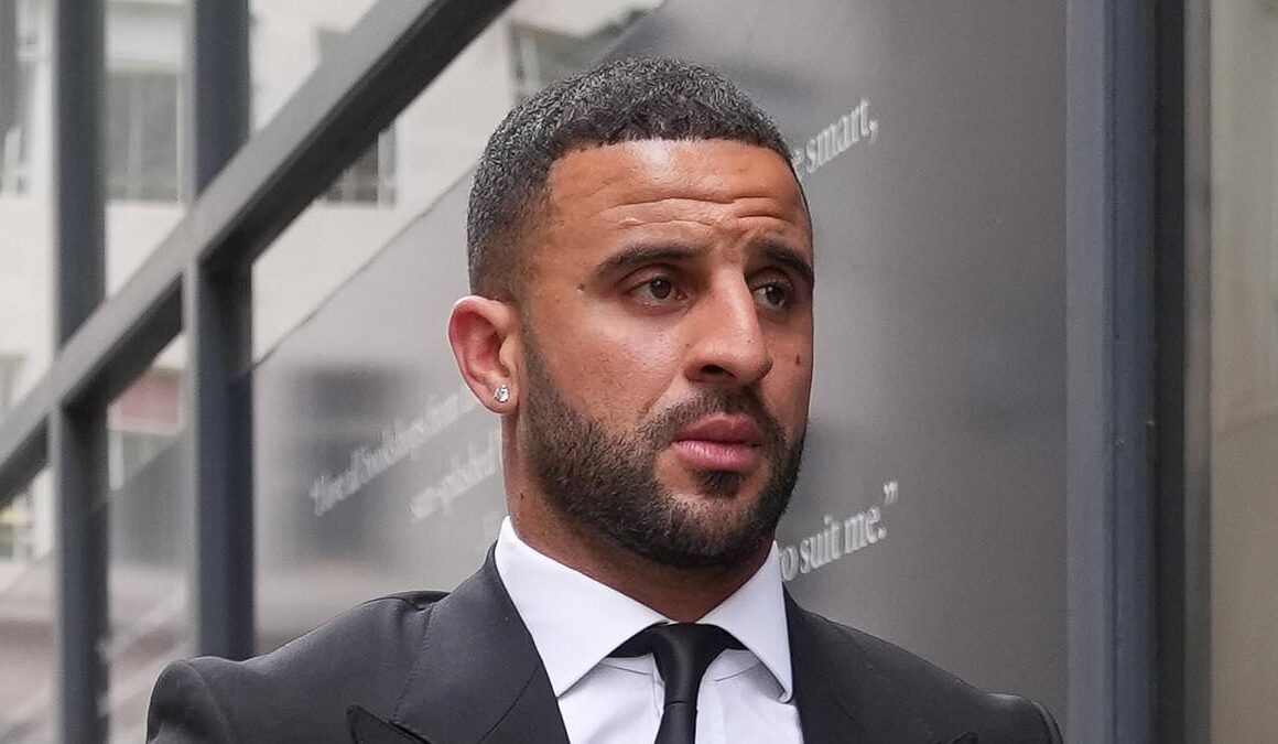 Kyle Walker says Lauryn Goodman ‘had a detonator’ over his head and he was forced to pay her vast sums so his wife Annie didn’t find out they were having another child together