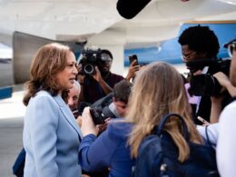 Trump says Kamala Harris ‘doesn’t like Jewish people’ and agrees with radio host calling her husband Doug Emhoff a ‘crappy Jew’