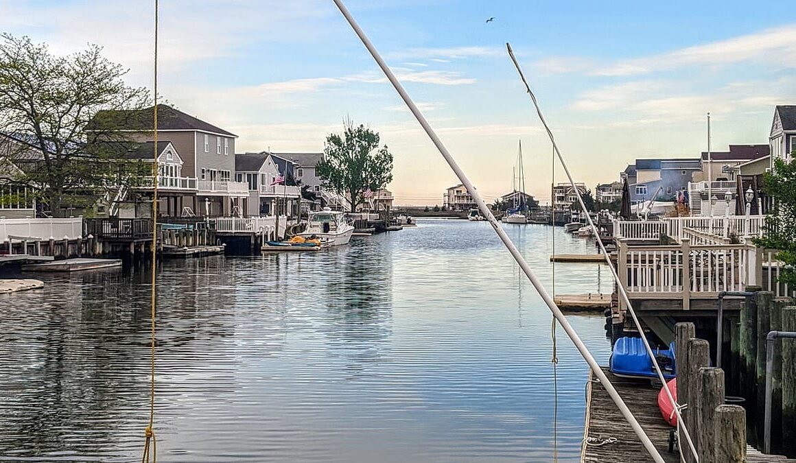 Residents of charming waterfront town are trapped inside their homes as revolting smell overwhelms neighborhood