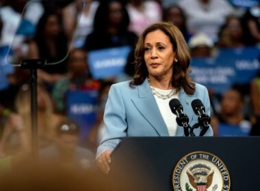 Harris goes on offensive on immigration, comparing her record with Trump’s