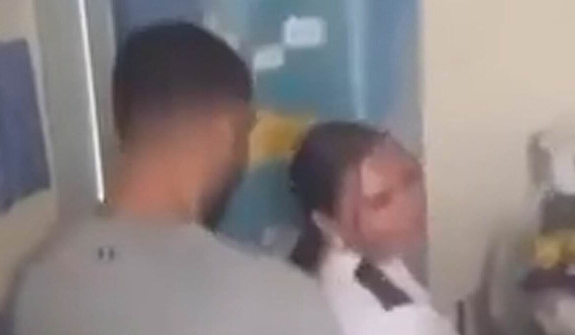 EXCLUSIVEHarassment towards female prison officers at HMP Wandsworth ‘has spiked since married guard, 30, was filmed having sex with inmate in jail cell’