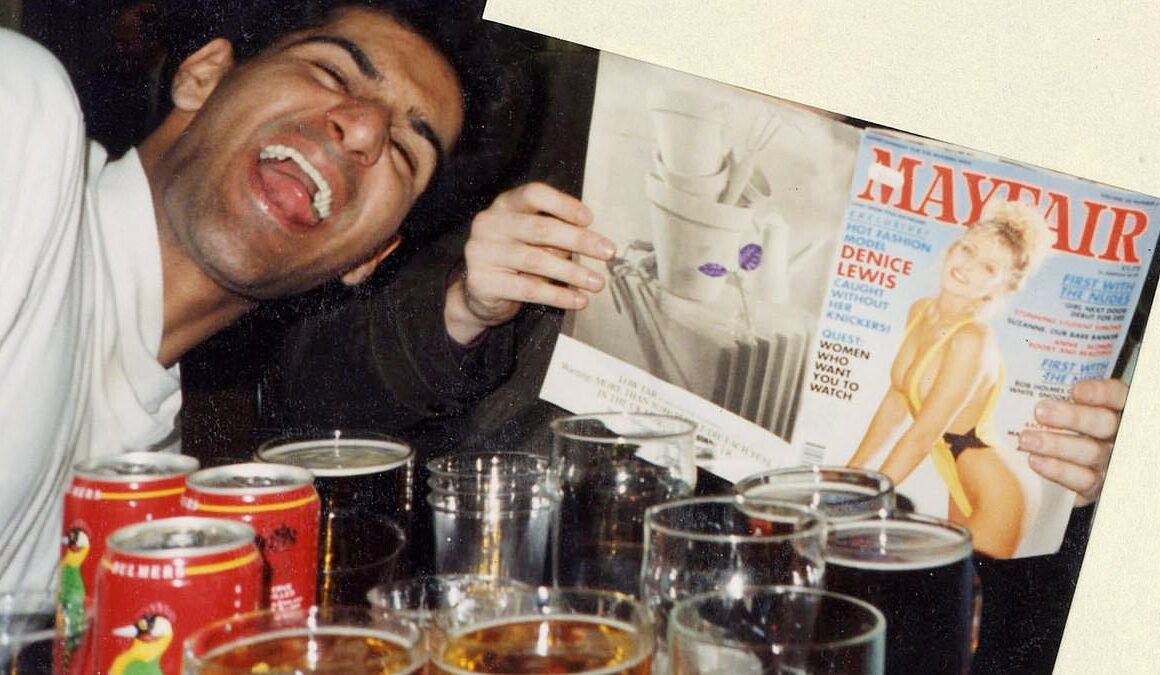 When Anjem Choudary was a beer-swilling ladies’ man student called ‘Andy’: How the Islamist firebrand posed with pints and pornographic magazines…before going on to inspire an army of terrorists in UK and abroad