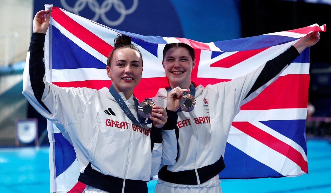 It really IS a wonderful Wednesday! Team GB win FIFTH medal of the day with silver in BMX, after spectacular golds in triathlon and rowing and two bronzes – including one for Fred Sirieix’s diving daughter