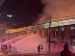 Footscray, Melbourne fire: Out-of-control blaze rips through factory with thousands told to keep their doors and windows closed