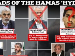 What’s left of the Hamas leadership? As Israel chops off one head of the Hydra, a look at which of the terror group’s leaders remain alive