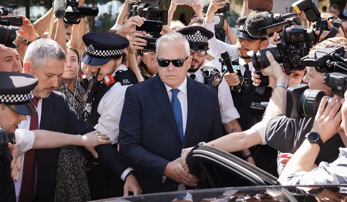EXCLUSIVERevealed: BBC news reader Huw Edwards was only unmasked as a paedophile after Welsh police probing another sex offender uncovered their depraved WhatsApp conversations