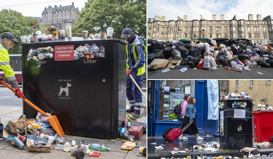 Scotland set for bin strike misery as unions confirm members WILL take action as last ditch pay talks collapse