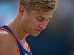 Dutch child rapist Steven van de Velde is booed by the crowd EVERY time he serves as he competes in Olympic volleyball group B match