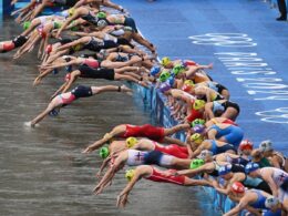 Paris Olympics: Triathletes Swim In Seine River After Weeks Of Concerns About Polluted Waters (Photos)