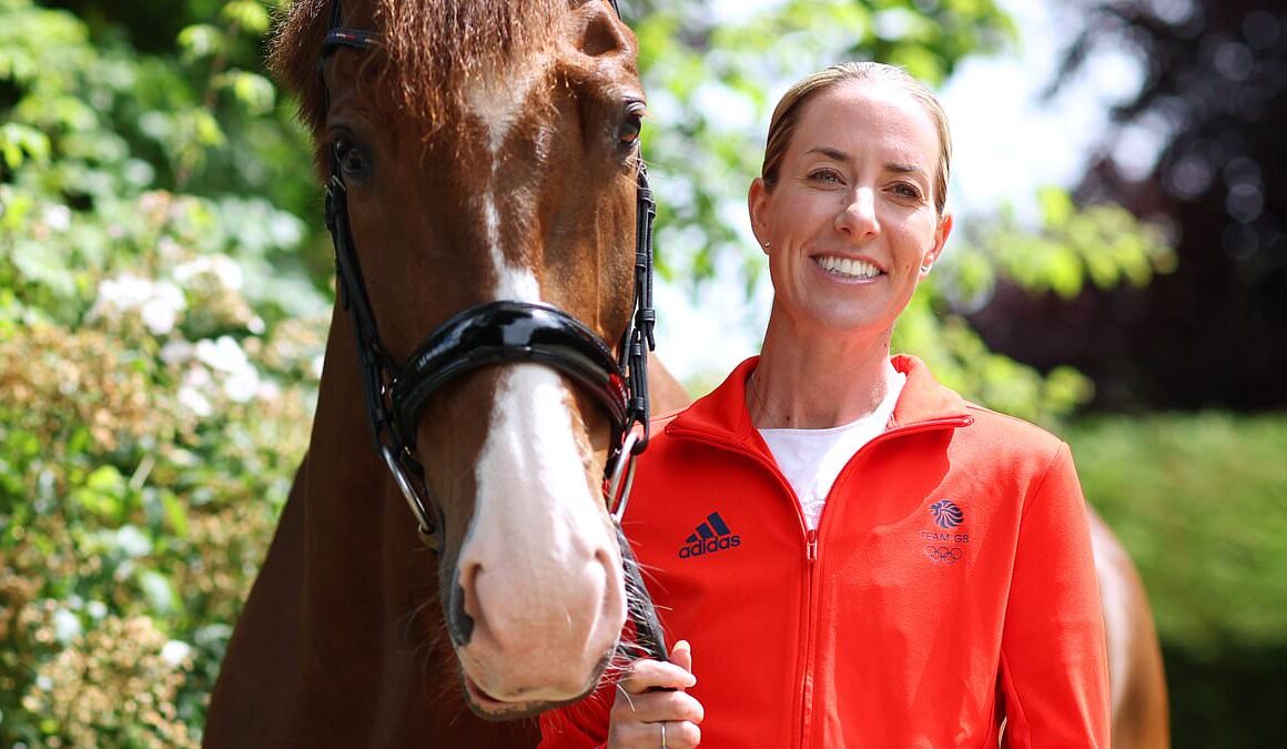 How Charlotte Dujardin was previously disqualified when blood was found on her horse: Footage emerges of Olympic star demonstrating ‘the correct use of a dressage whip’ as she claimed days before scandal erupted she’d done ‘a really good job’ with animals