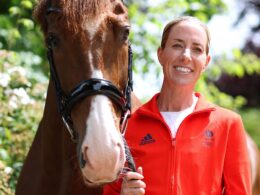 How Charlotte Dujardin was previously disqualified when blood was found on her horse: Footage emerges of Olympic star demonstrating ‘the correct use of a dressage whip’ as she claimed days before scandal erupted she’d done ‘a really good job’ with animals