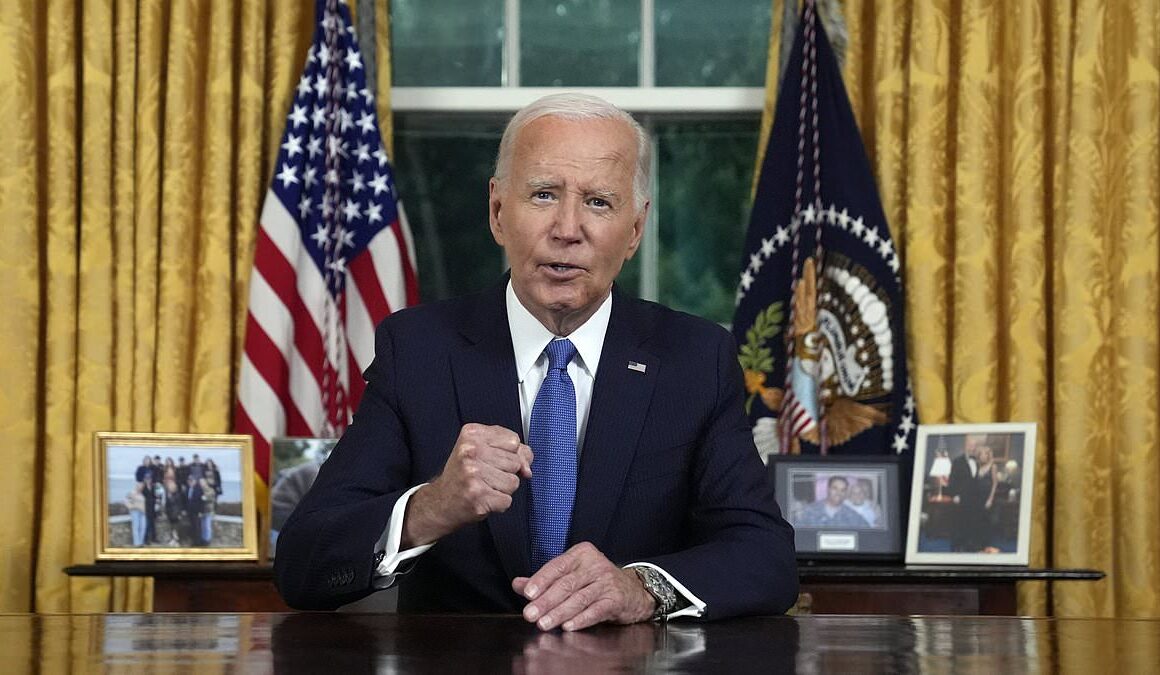 BREAKING NEWSBiden, 81, doesn’t mention his health or give any more details on why he suddenly dropped out… and instead talks ‘ambition’ and ‘saving’ democracy in 11-minute speech