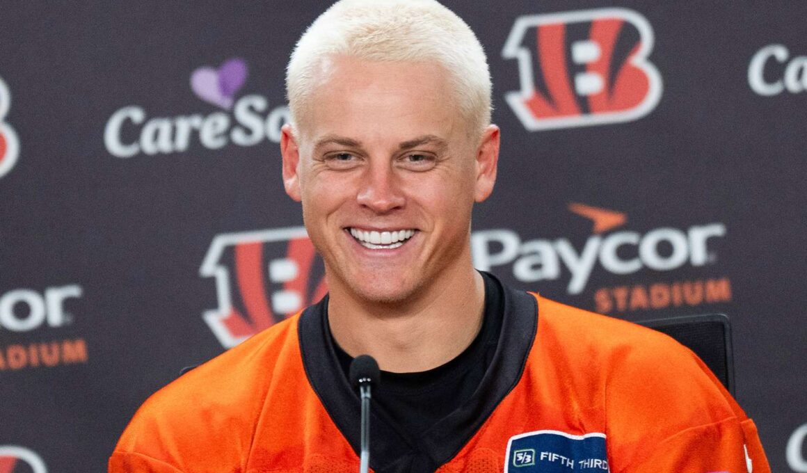 Joe Burrow Reveals His Viral Blonde Buzzcut Was Due to Boredom: ‘That’s About It’