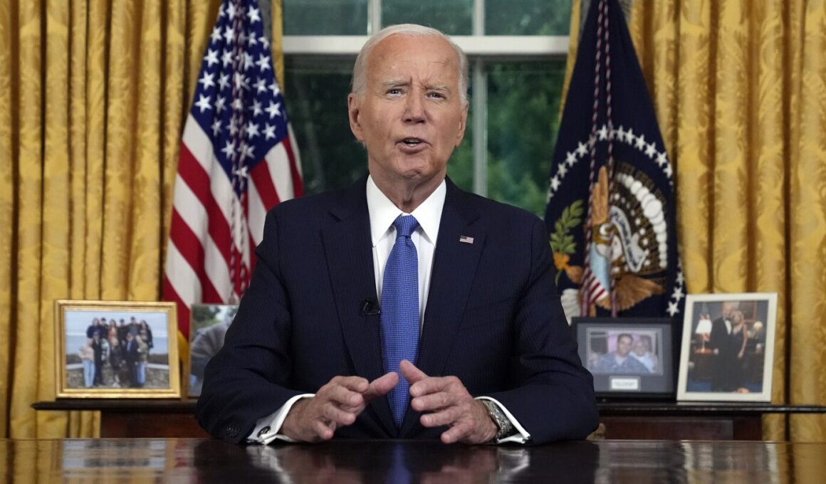 Election 2024: Highlights from Biden’s Oval Office address