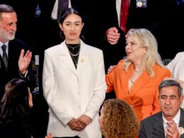 Noa Argamani, face of Israeli hostage crisis, draws standing ovation during Benjamin Netanyahu’s speech to Congress