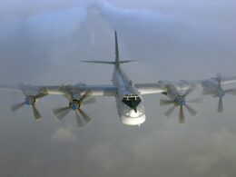 US military scrambles to intercept two Russian and two Chinese bombers off the coast of Alaska as Joe Biden was about to address the nation