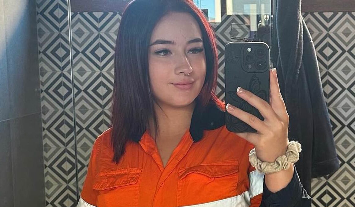 EXCLUSIVETraffic controller, Newcastle: Blood-soaked road worker’s defiant message from her hospital bed after she was allegedly run down by a joyrider in a stolen car