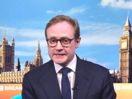 And then there were seven…. Tory hopeful Tom Tugendhat says he is prepared to leave the ECHR as Priti Patel, James Cleverly, Kemi Badenoch, Robert Jenrick, Mel Stride and Suella Braverman circle – but Victoria Atkins drops out 