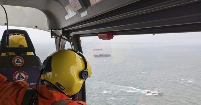 Philippine oil tanker sinks in Manila Bay, raising concerns about a possible major spill