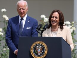 Harris won’t say when she first learned Biden was dropping out of presidential race